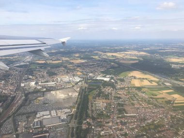 İngiltere ve İngiltere 'nin uçaktan hava görüntüsü