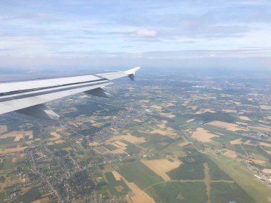 İngiltere ve İngiltere 'nin uçaktan hava görüntüsü