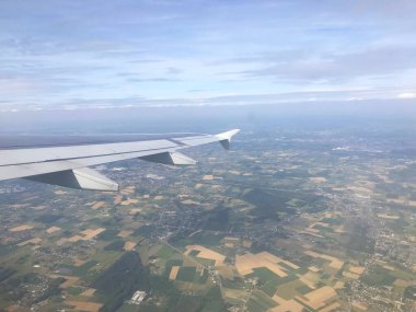 İngiltere ve İngiltere 'nin uçaktan hava görüntüsü