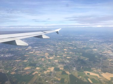 İngiltere ve İngiltere 'nin uçaktan hava görüntüsü