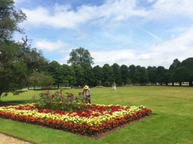 İngiltere, Richmond 'daki Hampton Sarayı Bahçesi