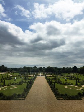 İngiltere, Richmond 'daki Hampton Sarayı Bahçesi