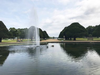 İngiltere, Richmond 'daki Hampton Sarayı Bahçesi