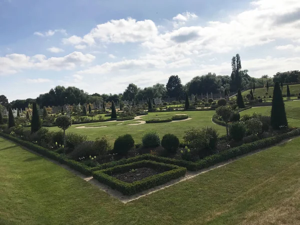 Garden Hampton Court Palace Richmond England Egyesült Királyság — Stock Fotó