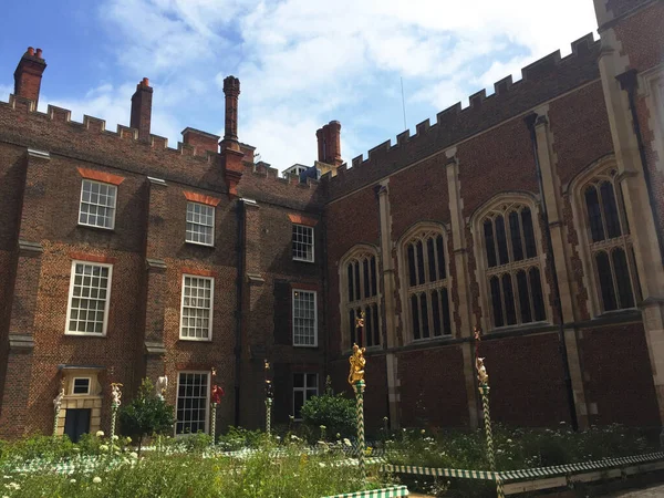 Hampton Court Palace Richmond Inglaterra Reino Unido — Foto de Stock