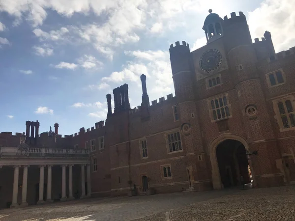 Hampton Court Palace Στο Richmond Αγγλία Ηνωμένο Βασίλειο — Φωτογραφία Αρχείου