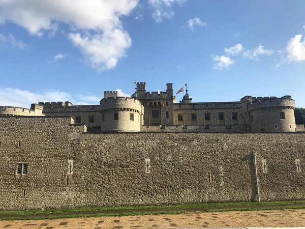 Tower London Anglii Wielka Brytania — Zdjęcie stockowe