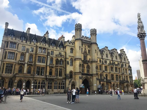 Westminster Abbey Στο Λονδίνο Αγγλία Ηνωμένο Βασίλειο — Φωτογραφία Αρχείου