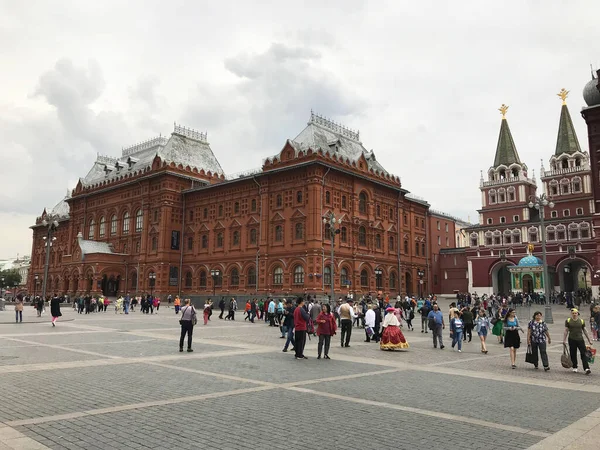 Museo Storico Vicino Piazza Rossa Mosca Russia — Foto Stock