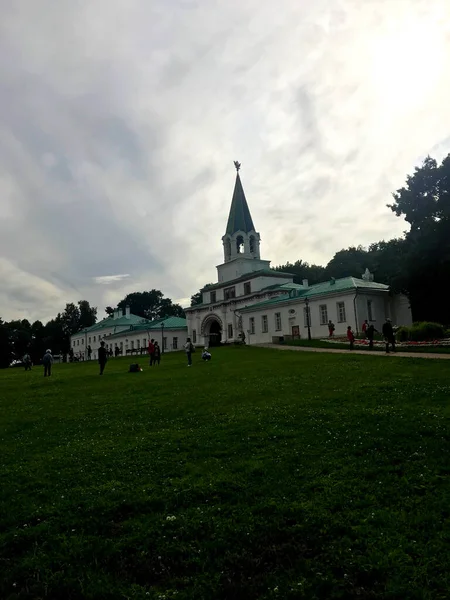 Front Gate Complexo Kolomenskoye Perto Igreja Ascensão Moscou Rússia — Fotografia de Stock