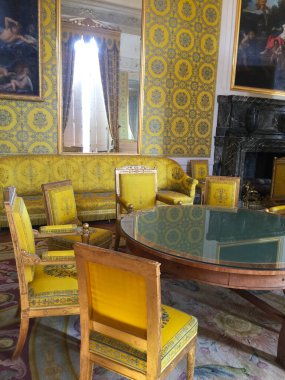 Büyük Trianon 'un iç mimarisi, Fransız Barok tarzı, Versailles, Paris, Fransa