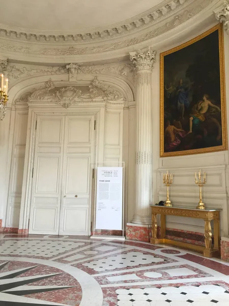 Interno Del Grand Trianon Stile Barocco Francese Versailles Parigi Francia — Foto Stock