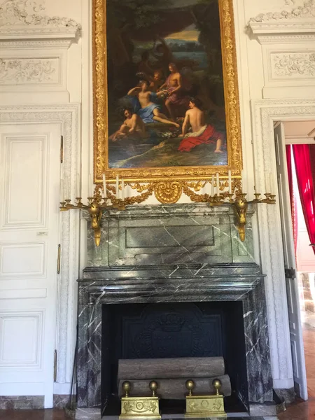 Интерьер Гранд Трианона Стиле Французского Барокко Версале Париж Франция — стоковое фото