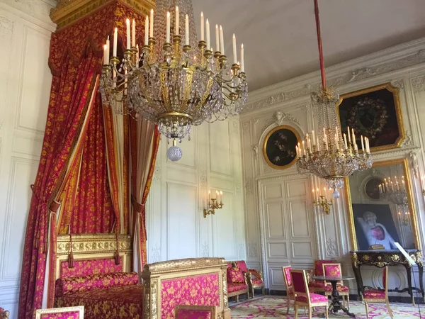 Interno Del Grand Trianon Stile Barocco Francese Versailles Parigi Francia — Foto Stock