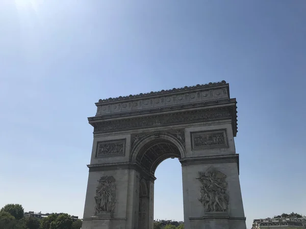 Arc Triomphe Architecture Landmarks Paris France — Stock Photo, Image