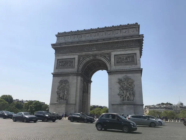 Arc Triomphe Architecture Landmarks Paris France — Stock Photo, Image