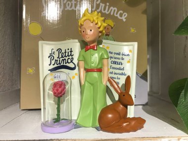 Paris, Fransa 'daki küçük prens dükkanı.