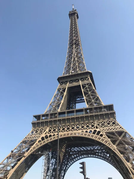 Torre Eiffel Simbolo Parigi Francia — Foto Stock