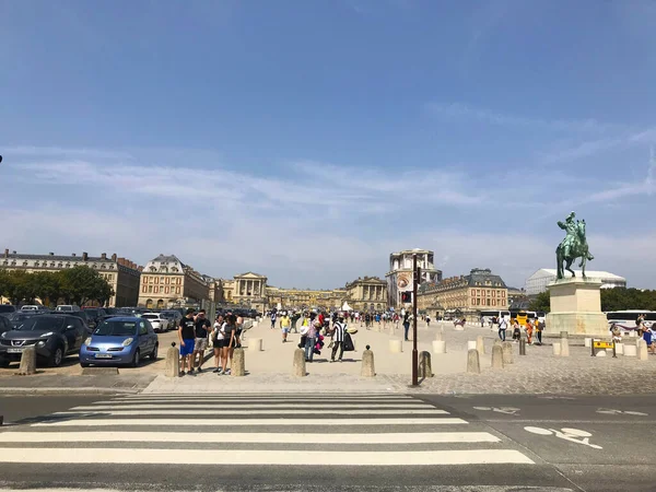 Versailles Sarayı, Apollo çeşmesi, Versailles bahçeleri, Paris, Fransa yakınlarında.