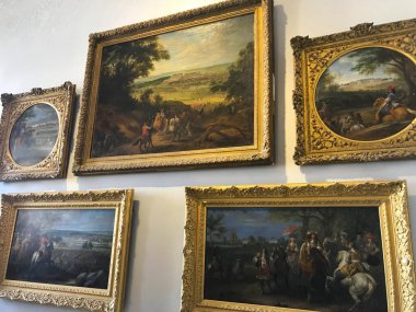 Paris, Fransa yakınlarındaki Versailles Sarayı.