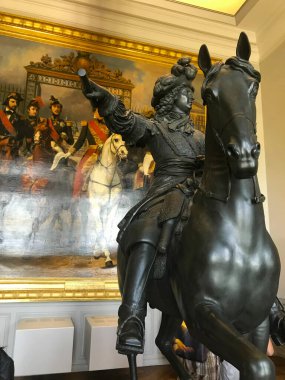 Paris, Fransa yakınlarındaki Versailles Sarayı.