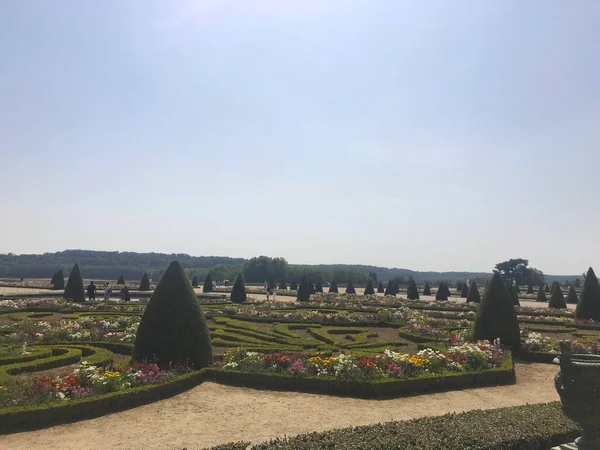 Παλάτι Των Βερσαλλιών Απόλλων Σιντριβάνι Βερσαλλίες Κήπους Κοντά Στο Παρίσι — Φωτογραφία Αρχείου