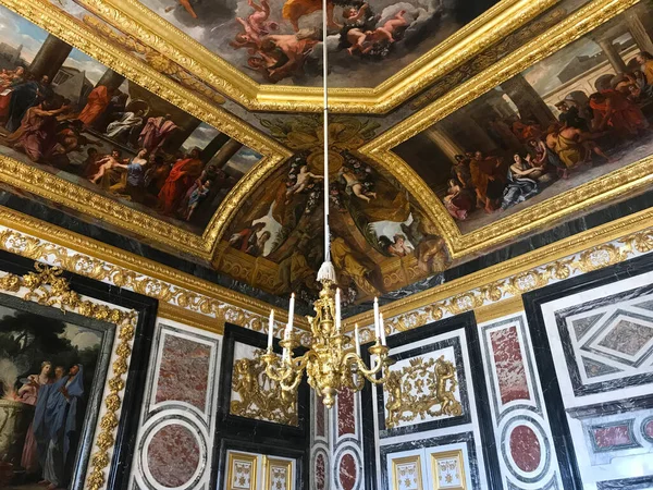 Interior Palace Versailles Paris France — 스톡 사진