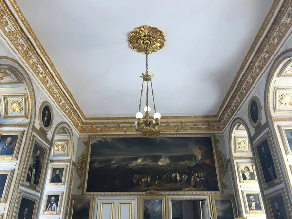 Interno Della Reggia Versailles Vicino Parigi Francia — Foto Stock