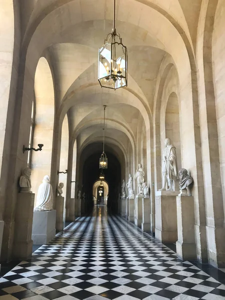 Interior Del Palacio Versalles Cerca París Francia — Foto de Stock