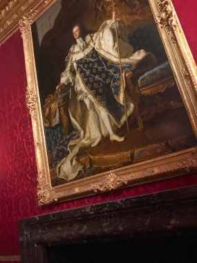 Paris, Fransa yakınlarındaki Versailles Sarayı.
