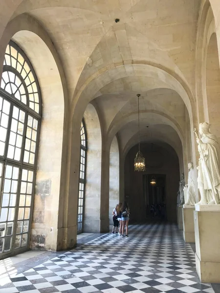 Innenraum Des Schlosses Von Versailles Bei Paris Frankreich — Stockfoto