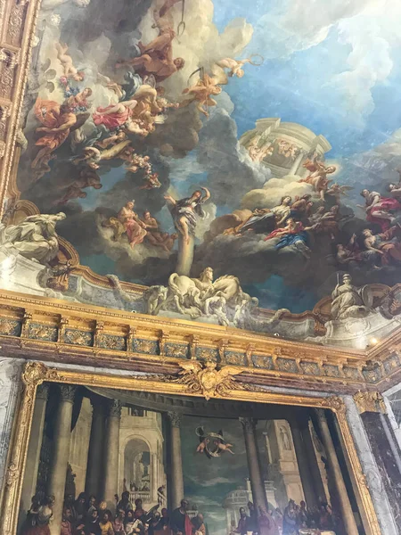 Interior Palace Versailles Paris France — 스톡 사진