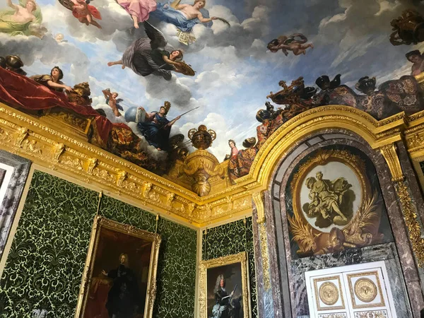 Interior Palace Versailles Paris France — 스톡 사진