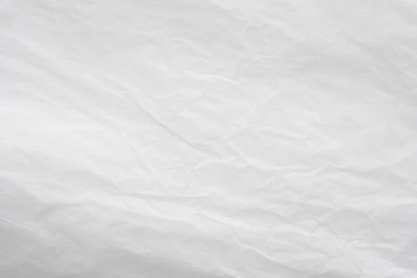 白色折皱纸抽象背景纹理 — 图库照片