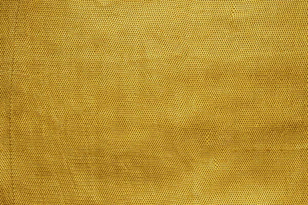 Golden Silk Fabric Texture Background — Stock Photo, Image