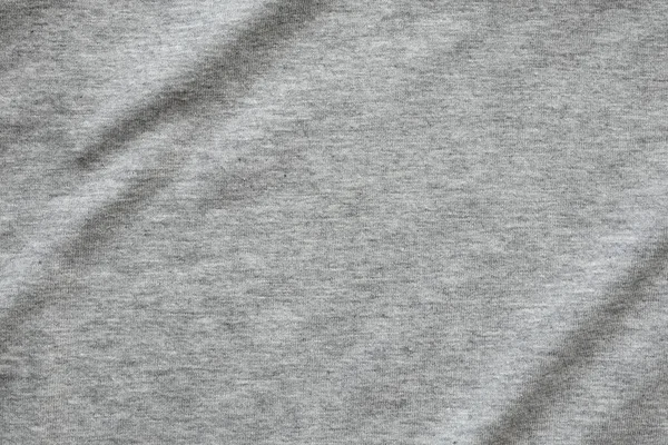 Gray Shirt Fabric Texture Background — Stock Photo, Image