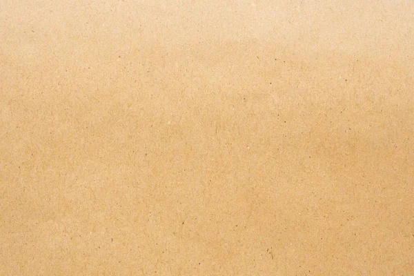 Brown Eco Recycled Kraft Paper Sheet Texture Cardboard Background — Stock Photo, Image