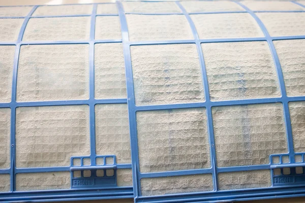 air conditioner filter with dirty dust