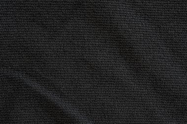 Siyah kumaş desen arkaplanı