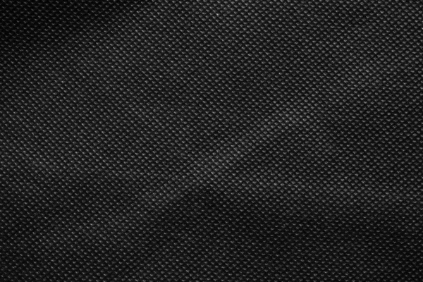 Tejido Negro Textura Patrón Fondo — Foto de Stock