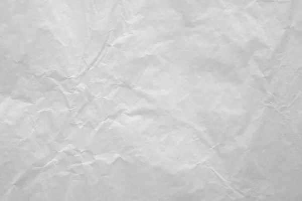 Beyaz Buruşmuş Kağıt Soyut Arkaplan Dokusu — Stok fotoğraf