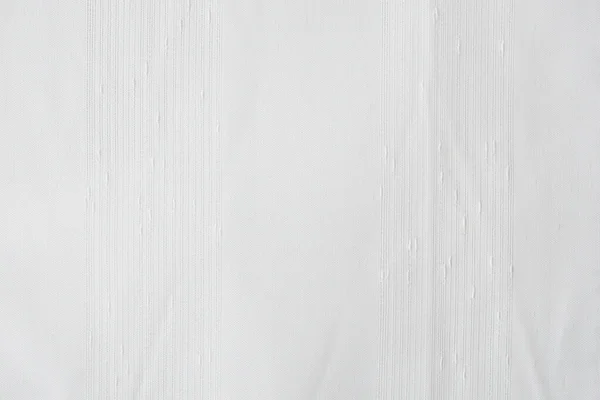 白色窗帘面料背景 — 图库照片