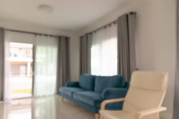 living room interior blurred home background