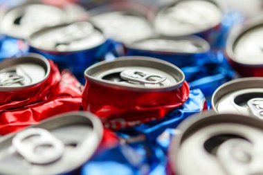 Geri dönüşüm alüminyum metal ezilmiş arka plan atık olabilir