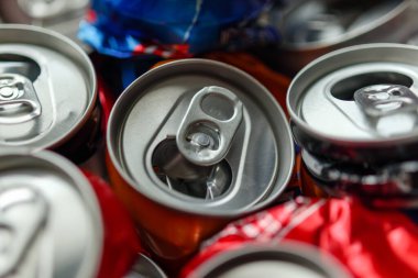 Geri dönüşüm alüminyum metal ezilmiş arka plan atık olabilir