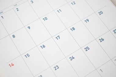 takvim sayfası tarihi arkaplan iş randevu buluşması kavramı