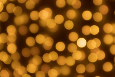 Soyut bulanık altın bokeh hafif Noel tatili arka planı