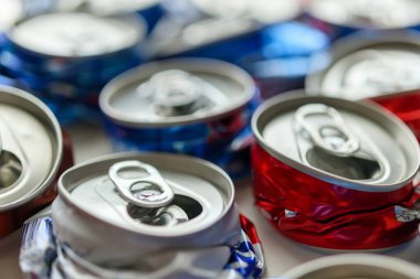 Geri dönüşüm alüminyum metal ezilmiş arka plan atık olabilir