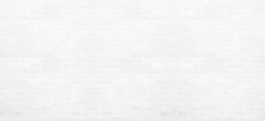 Klasik beyaz tuğla duvar dokusu arkaplanı