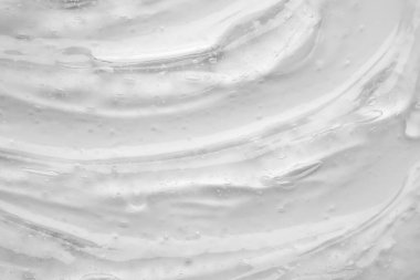 Şeffaf sıvı serum jel kozmetik doku arkaplanı